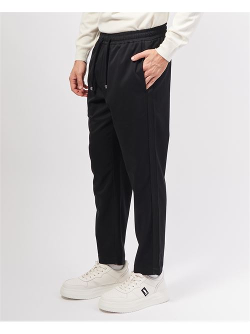 Pantalon en tissu John Richmond avec ?lastique RICHMOND X | UMA24194PABLACK